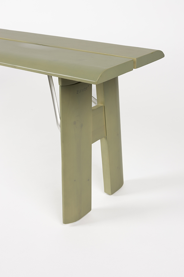 Zuiver Avenue rozkladacia záhradná lavička 14