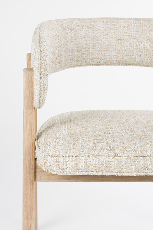 Zuiver Bright čalúnené kreslo 4