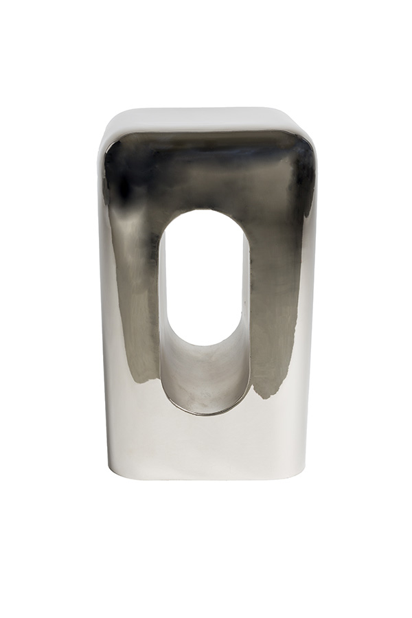 Zuiver Creek odkladací stolík - Strieborná