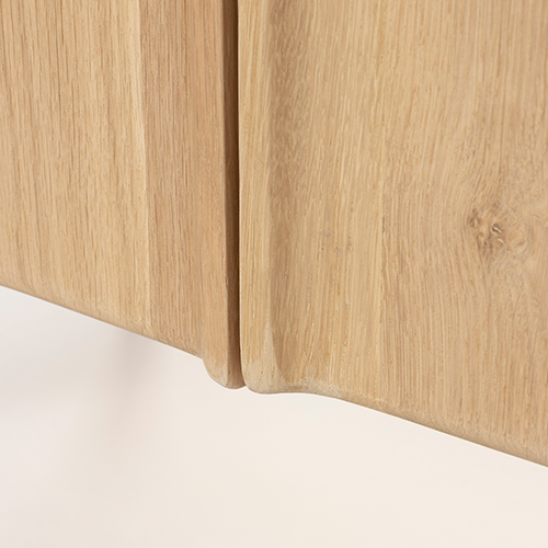 Zaoblené hrany zjemňujú celkový vzhľad