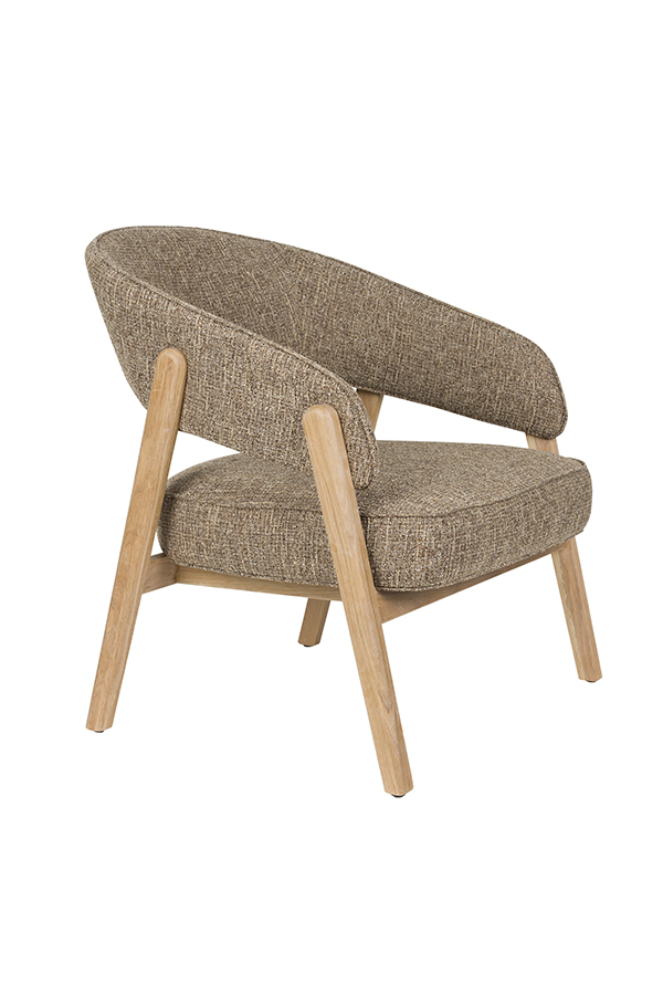 WL-Living Indy jedálenské kreslo - Hnedá