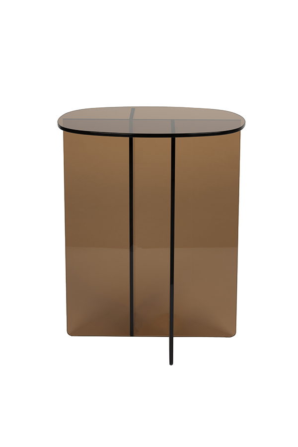 Zuiver Linea sklenený stolík 9