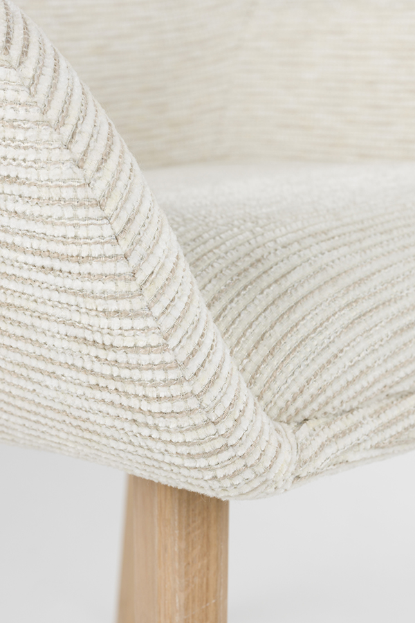 Zuiver Loua čalúnená stolička 9