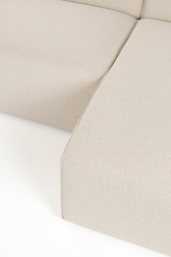 Zuiver Milka trojmiestna čalúnená sedačka 6