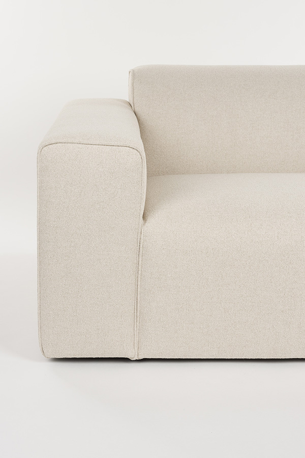 Zuiver Milka trojmiestna čalúnená sedačka 8