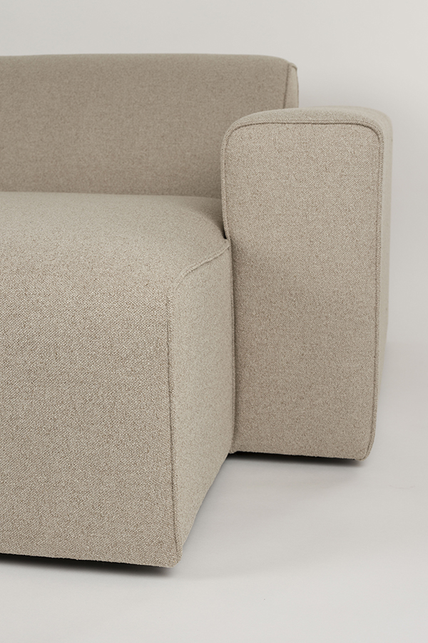 Zuiver Milka trojmiestna čalúnená sedačka 18