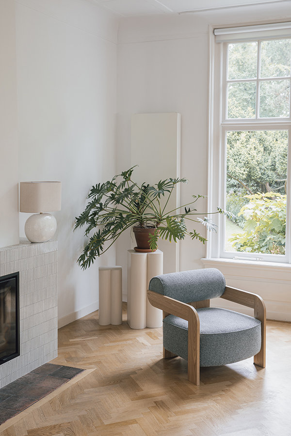 Zuiver Oolong čalúnené kreslo