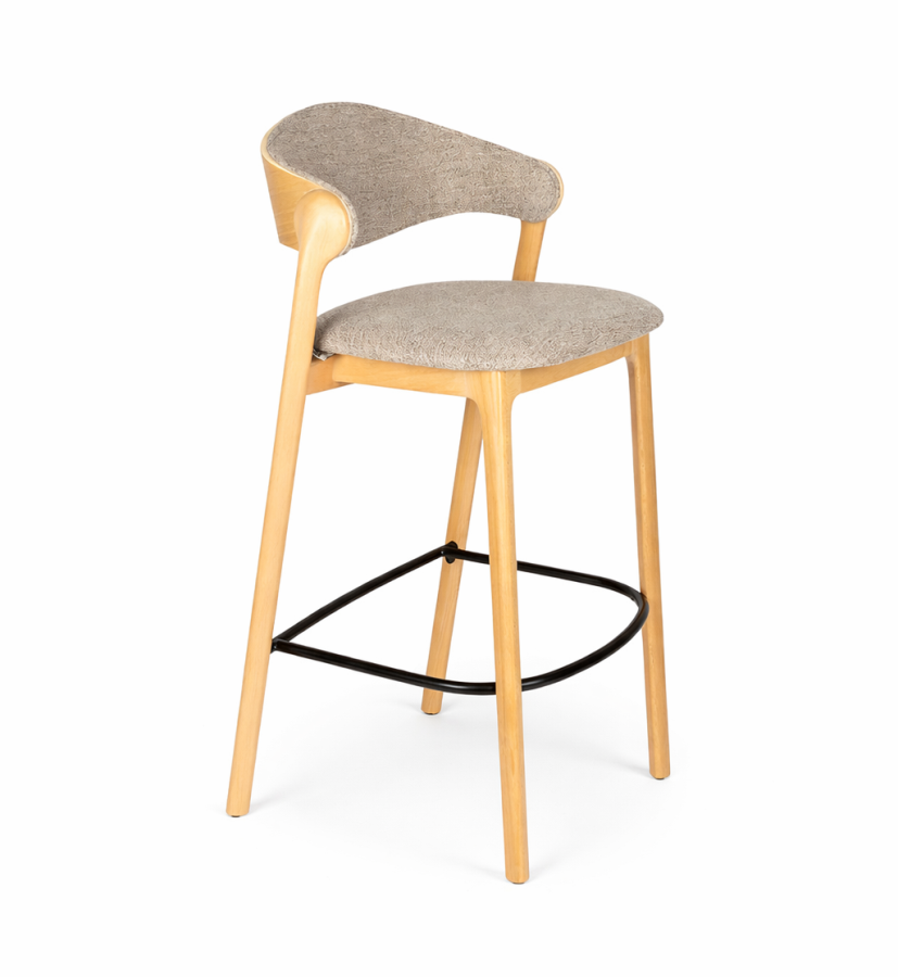 Dutchbone Babington barová stolička - Béžová