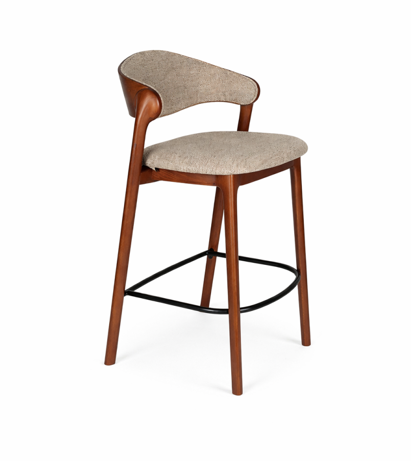 Dutchbone Babington barová stolička - Hnedá