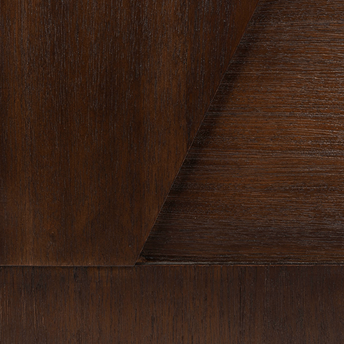 Geometrický dizajn dvierok – vizuálne zaujímavý detail