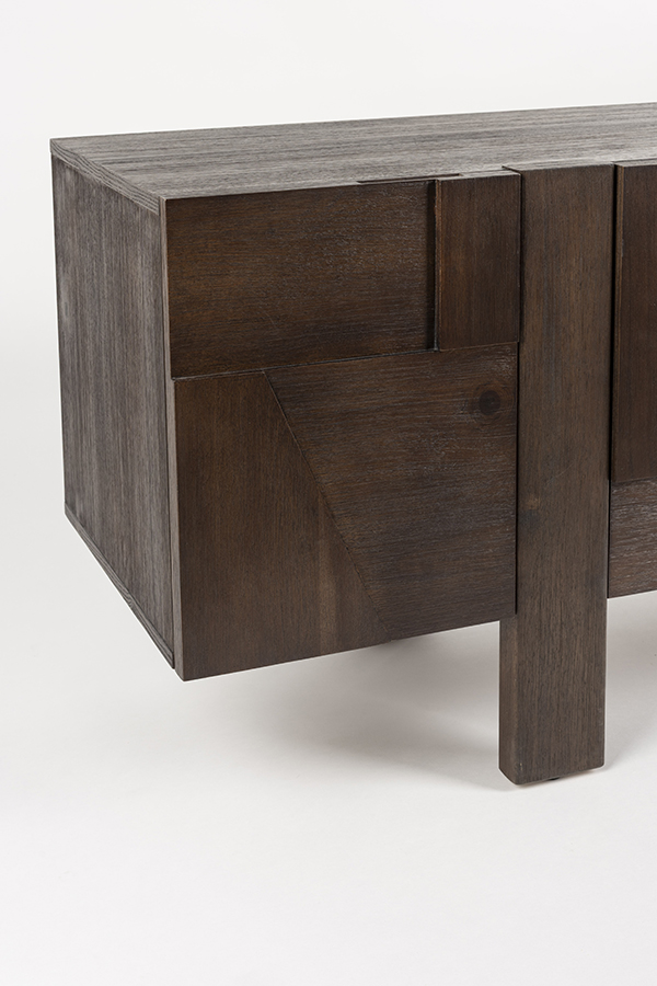 Dutchbone Bruneau drevená komoda 6