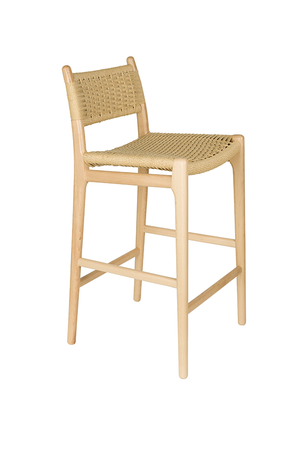Dutchbone Cecile barová stolička - Svetlé drevo
