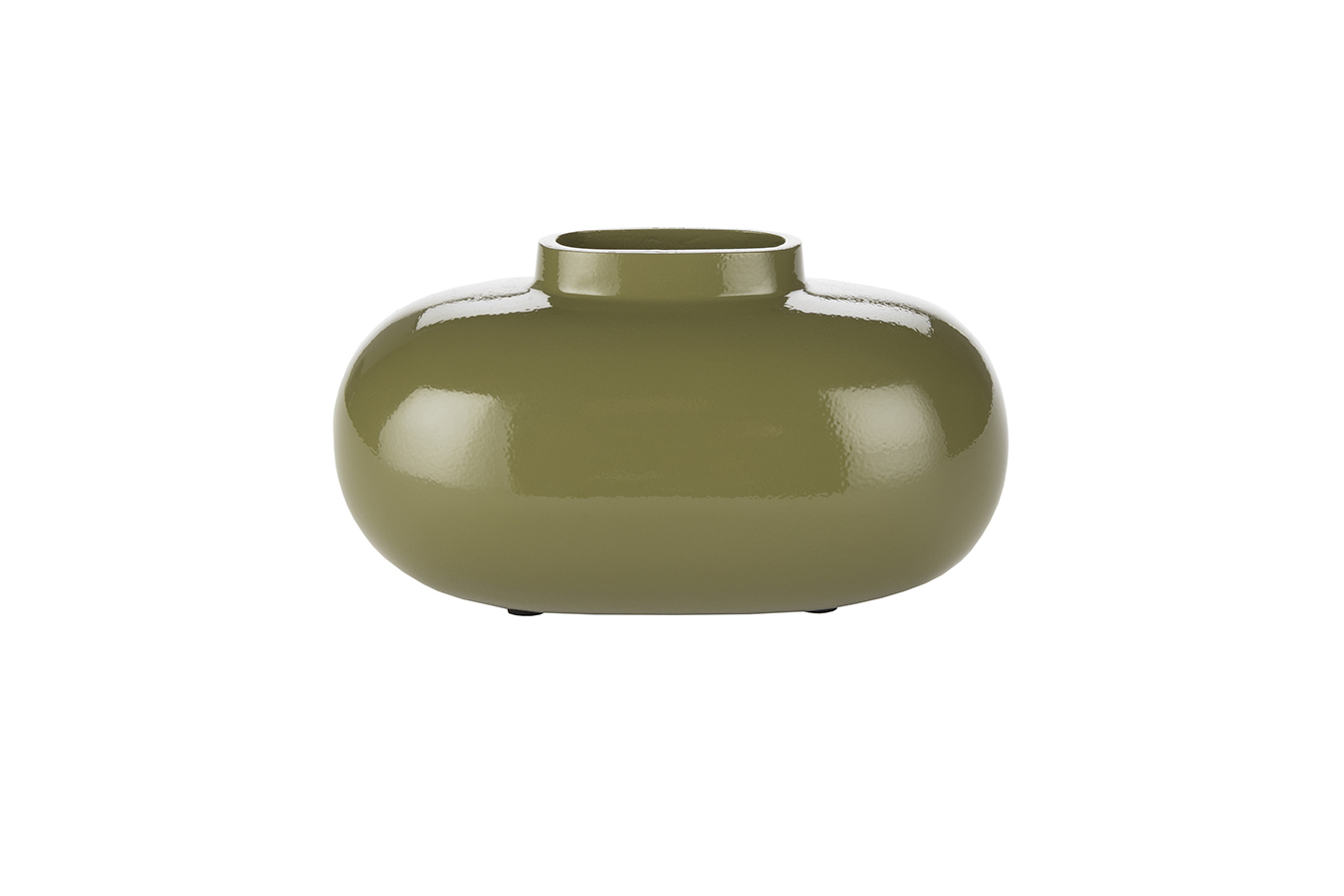 Dutchbone Droplet moderná váza - Olivová, S