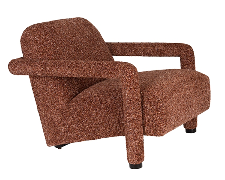 Dutchbone Kent pohodlné kreslo - Červená