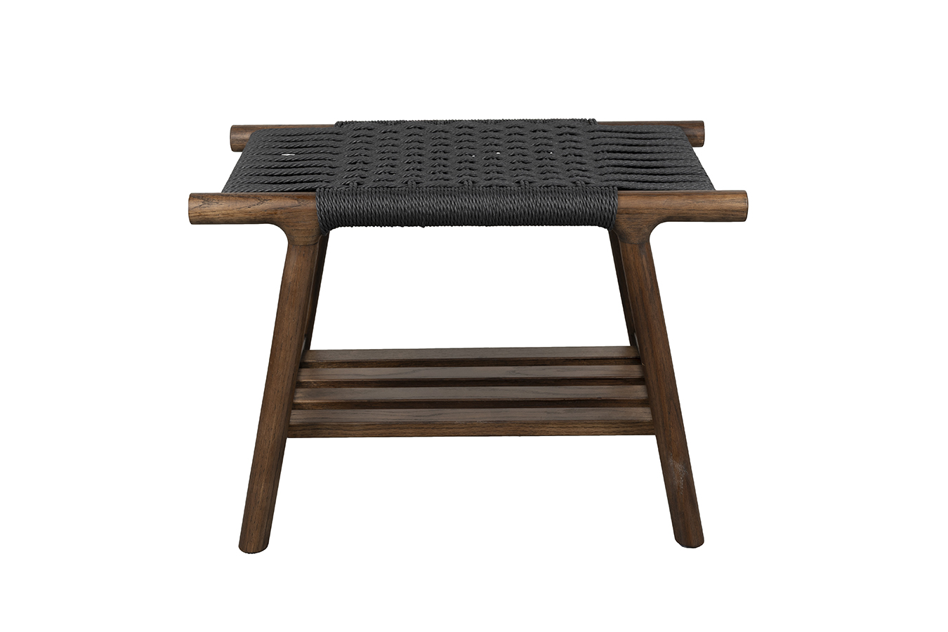 Dutchbone Kintaro drevená stolička s výpletom 7