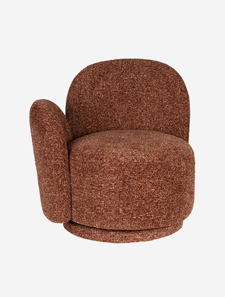 Dutchbone Rose otočné kreslo