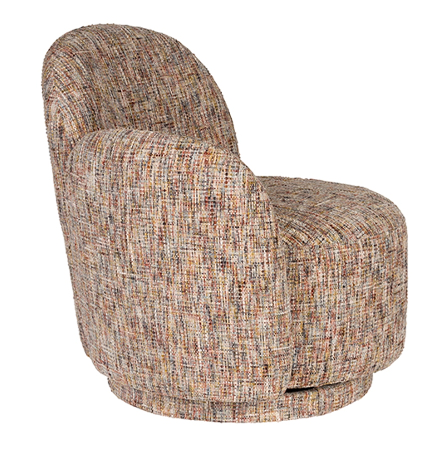 Dutchbone Rose otočné kreslo - Béžová