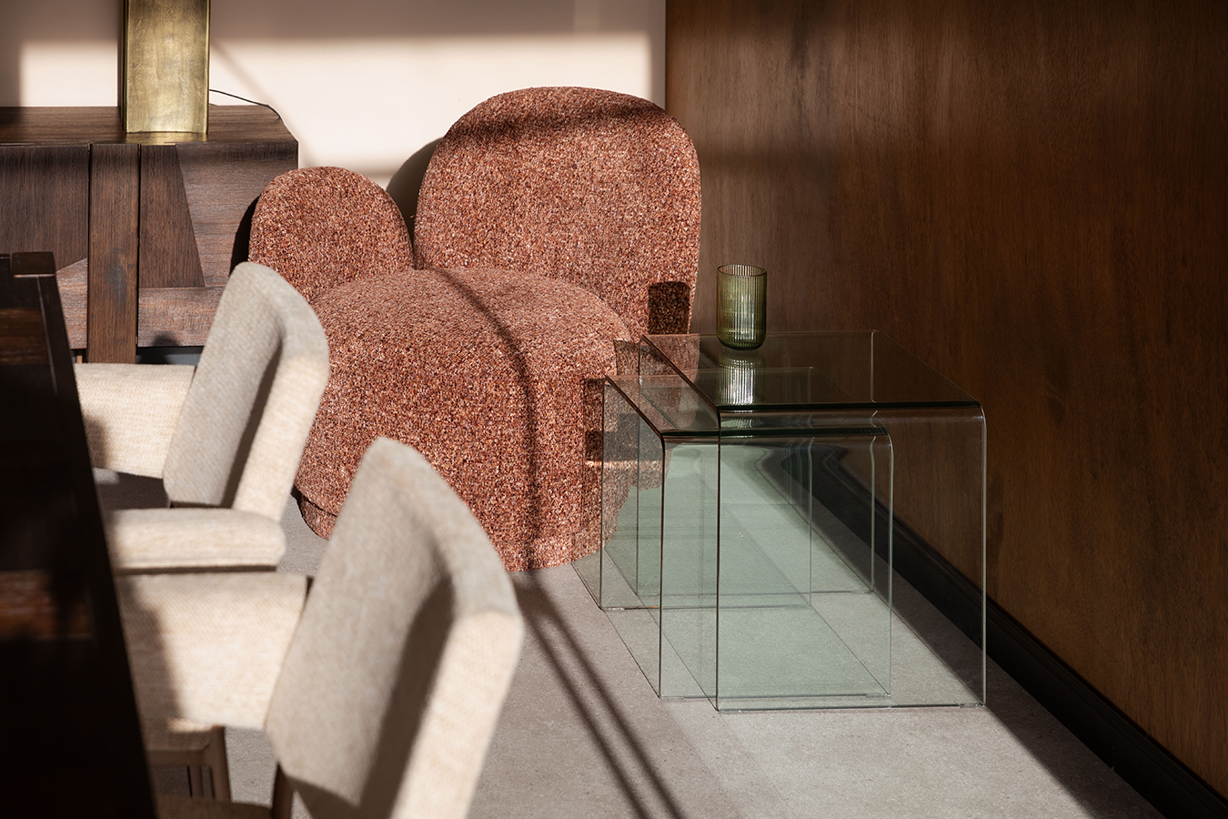 Dutchbone Vetro odkladací stolík 7