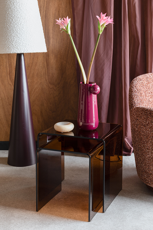 Dutchbone Vetro odkladací stolík 13