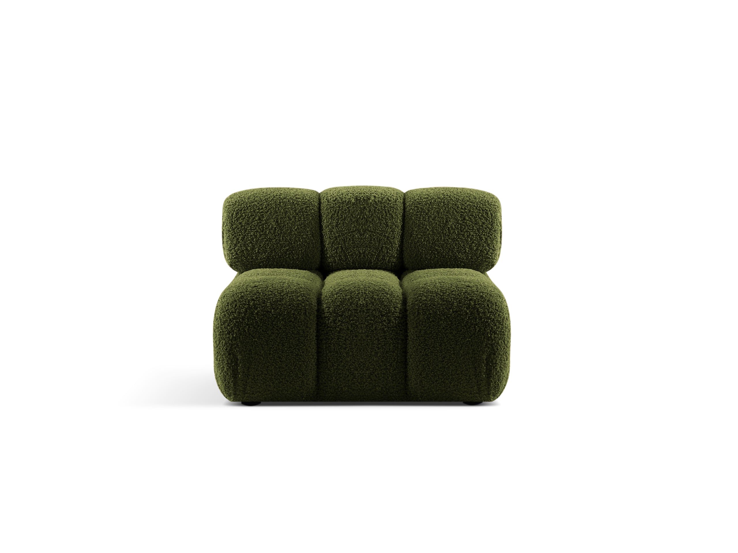 Micadoni Bellis modul sedačky 94 × 94 cm - Buklé Rolf (Rolf14) - Zelená