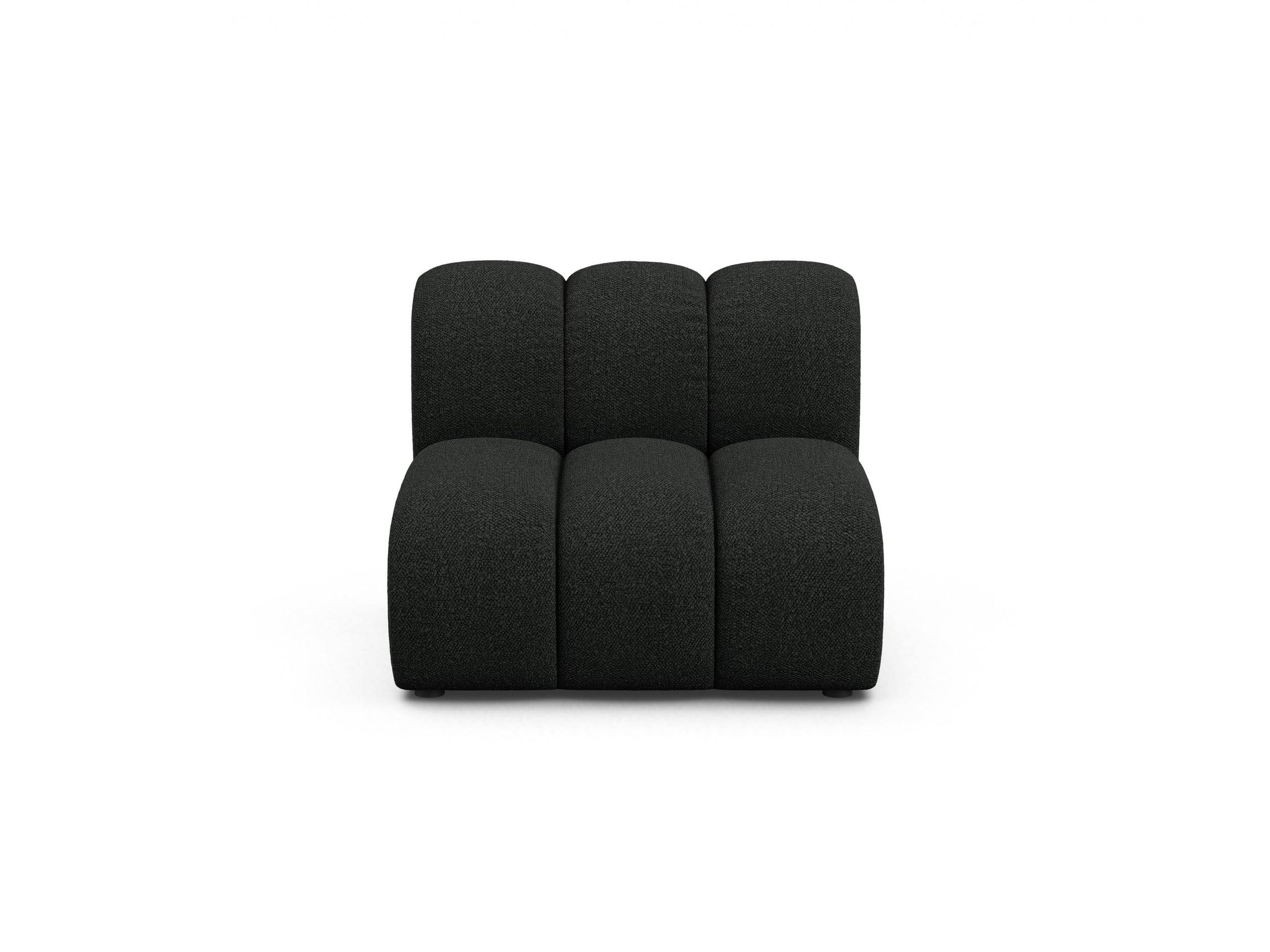Micadoni Lupine modul sedačky bez podrúčok 92 × 95 cm - Buklé Baloo (Bal2082) - Čierna