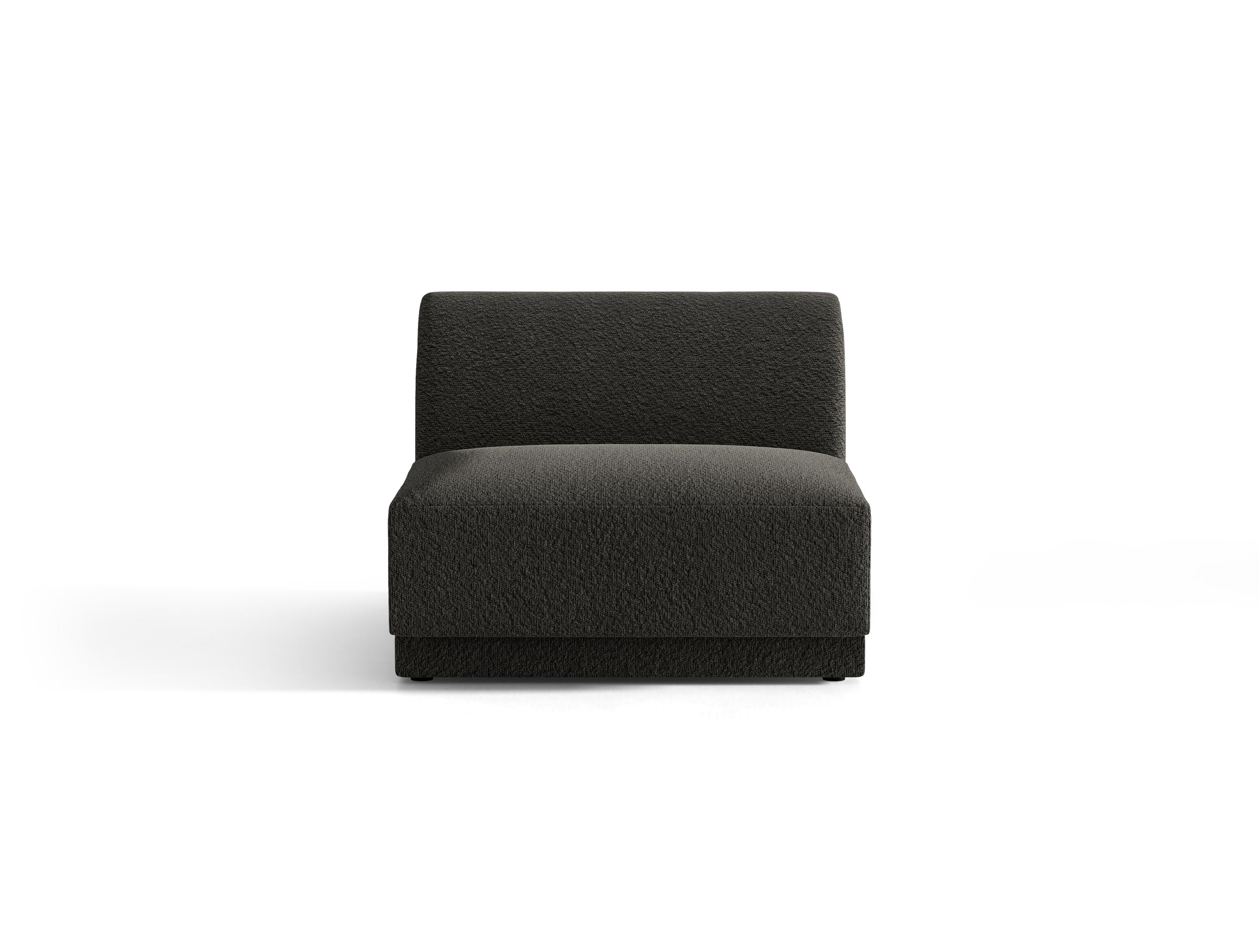 Micadoni Miley modul sedačky 75 × 90 cm - Buklé Baloo (Bal2081) - Hnedá