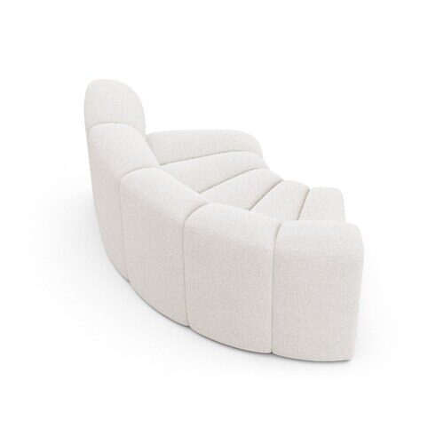 Micadoni Lupine rohový modul sedačky 185 × 95 cm - Výroba: Európa