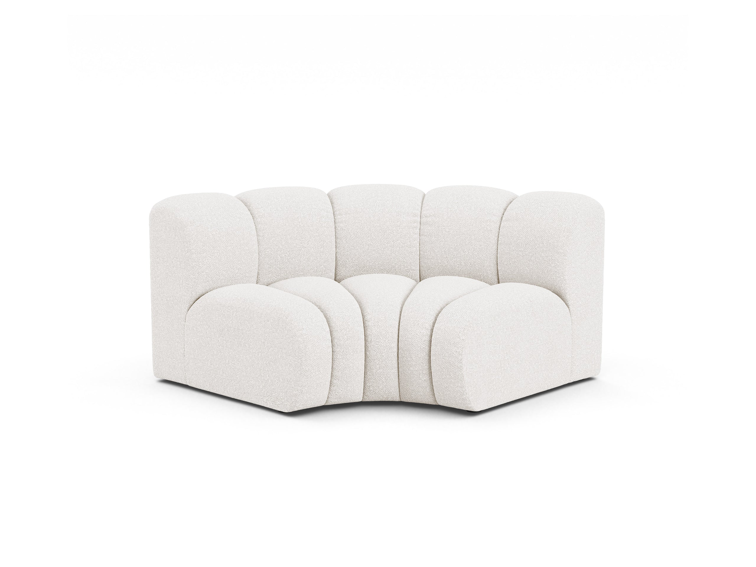 Micadoni Lupine rohový modul sedačky 185 × 95 cm