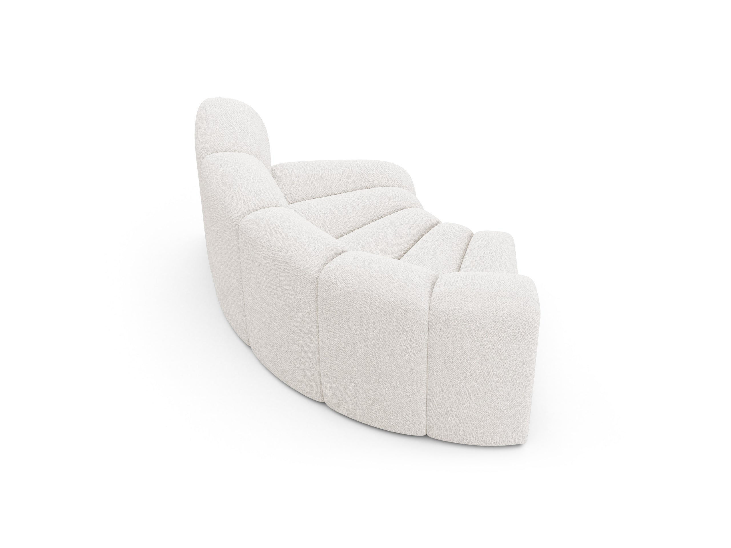 Micadoni Lupine rohový modul sedačky 185 × 95 cm