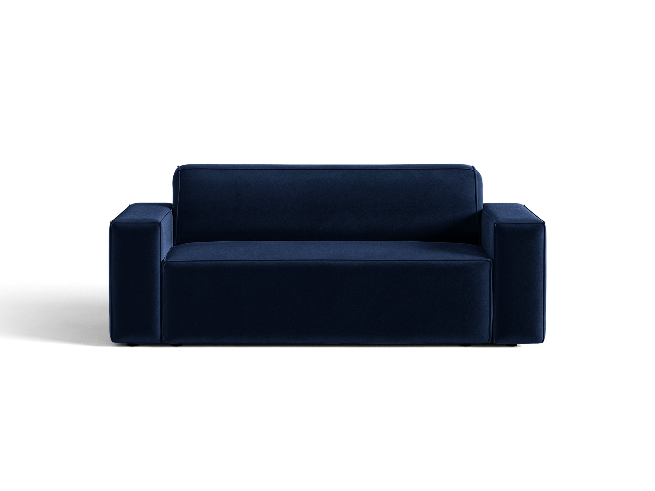 Micadoni Jodie dvojmiestna pohovka 175 × 99 cm - Zamat Bluvel (Blu86) - Kráľovská modrá