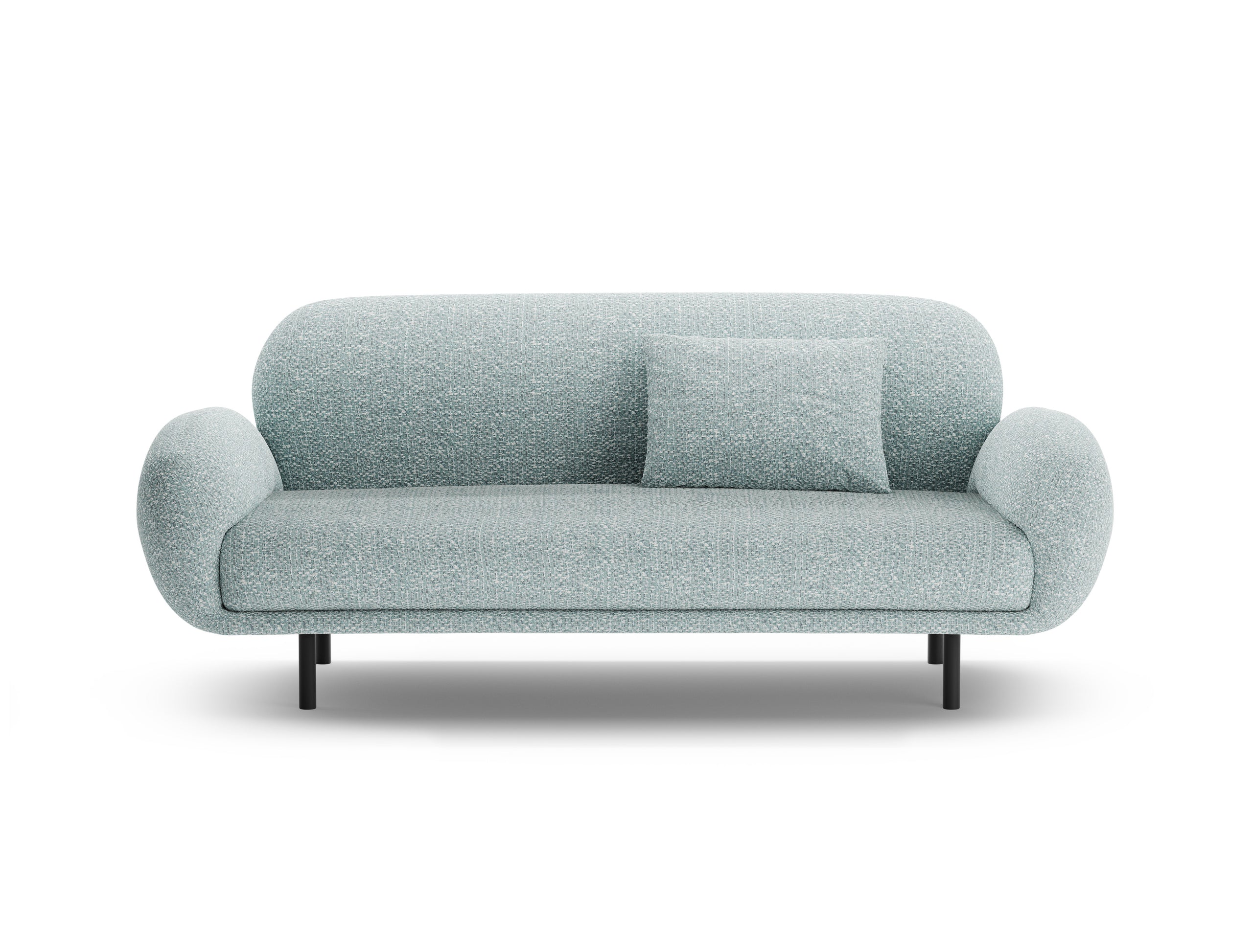 Micadoni Poppy 2,5-miestna pohovka 178 × 72 cm - Ženilka SILENCIO (Sil72) - Tlmená modrá