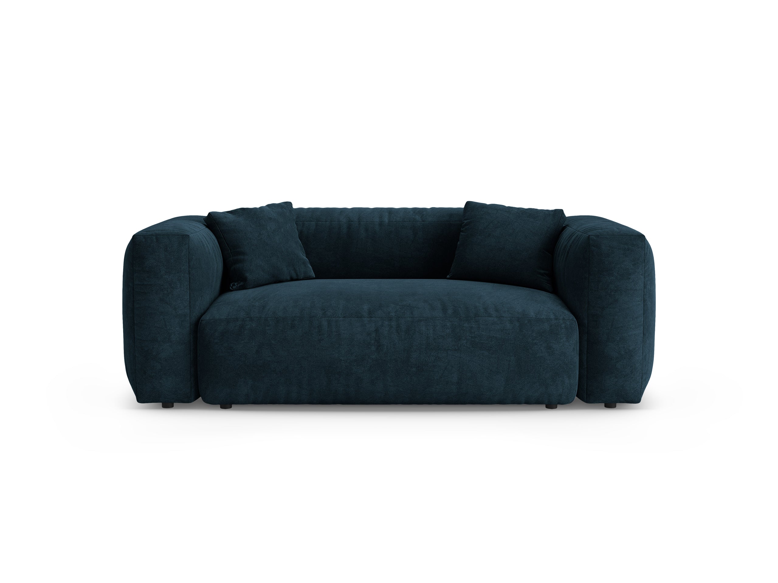 Micadoni Martina dvojmiestna pohovka 200 × 106 cm - Zamat Vogue (Vog13) - Tmavá petrolejová