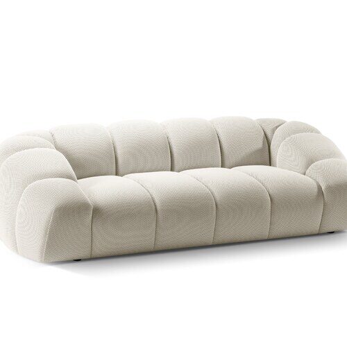 Micadoni Diana trojmiestna pohovka 254 × 114 cm - Materiál nôh: plast