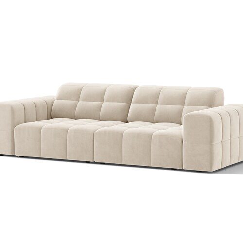 Micadoni Jennifer trojmiestna pohovka 212 × 102 cm - Materiál nôh: plast