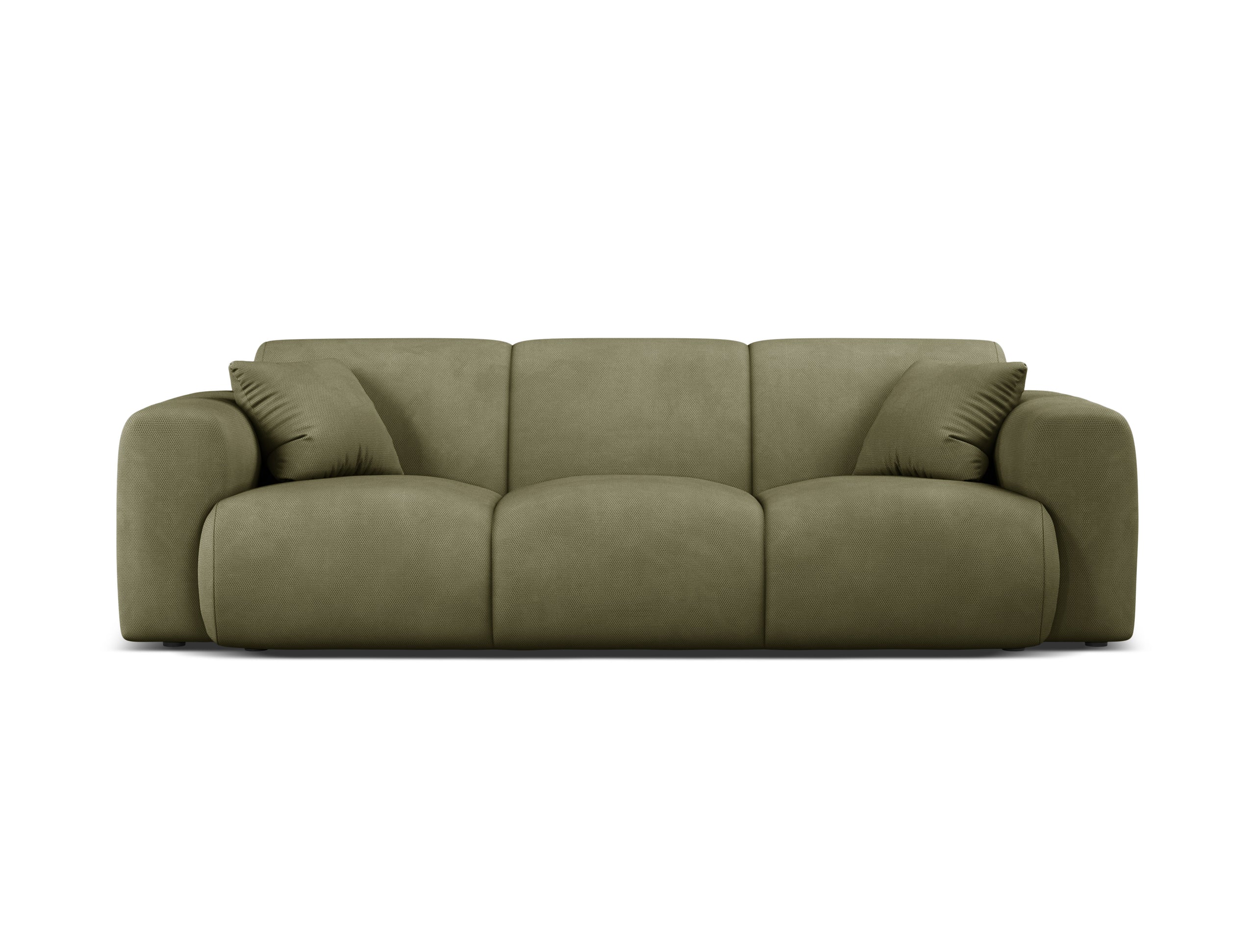 Micadoni Molino trojmiestna pohovka 235 × 100 cm - Ženilka Rebel (Reb18) - Svetlozelená