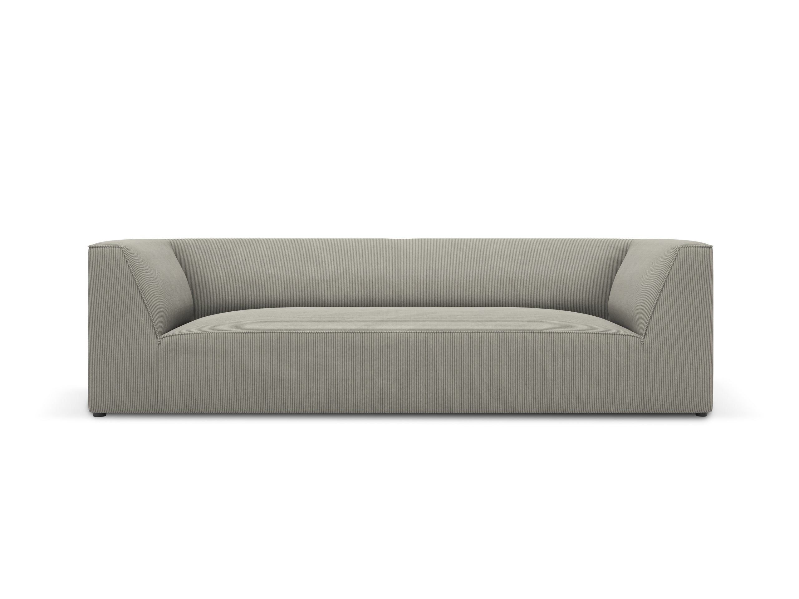 Micadoni Ruby trojmiestna pohovka 232 × 93 cm - Menčester Scala (Scaash) - Svetlosivá