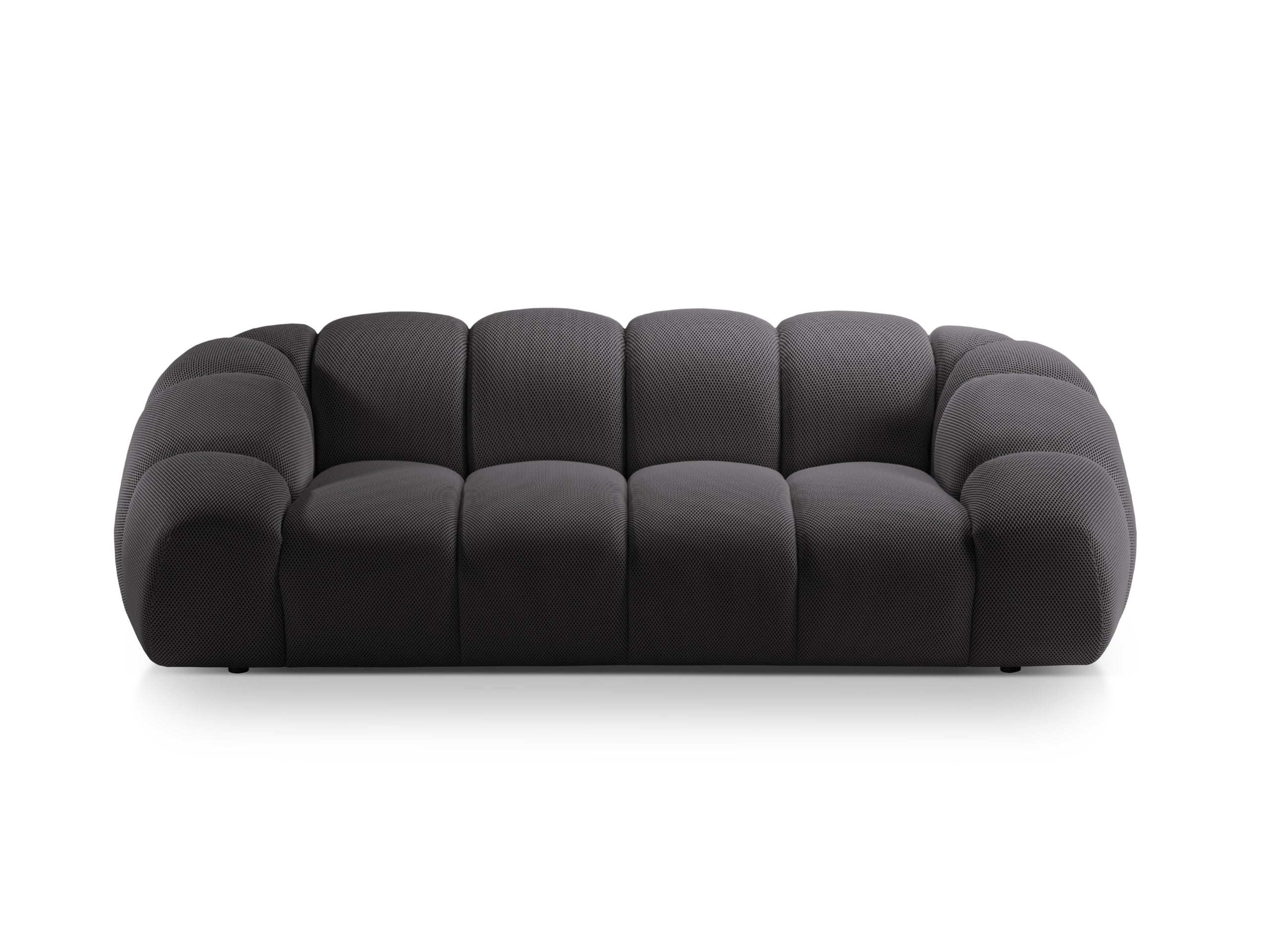 Micadoni Diana trojmiestna pohovka 234 × 114 cm - 3D látka Sonic (Son15) - Espresso