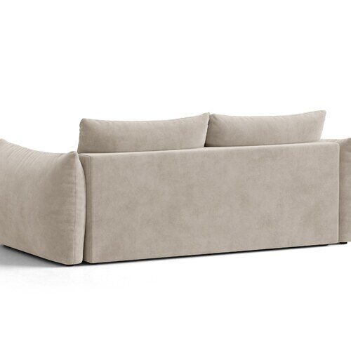 Micadoni Bloom rozkladacia trojmiestna pohovka 250 × 108 cm - Výška sedu: 42 cm