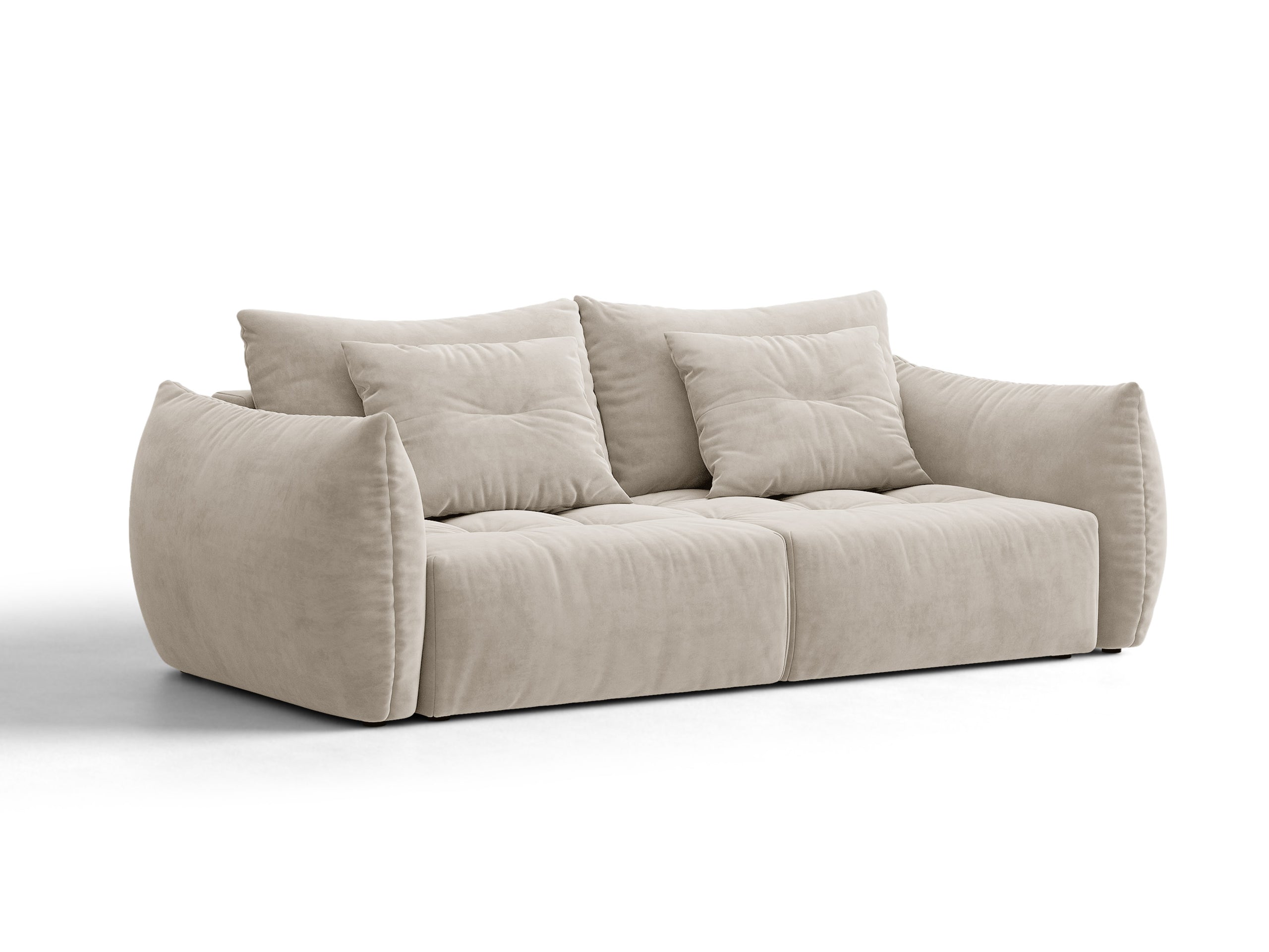 Micadoni Bloom rozkladacia trojmiestna pohovka 250 × 108 cm