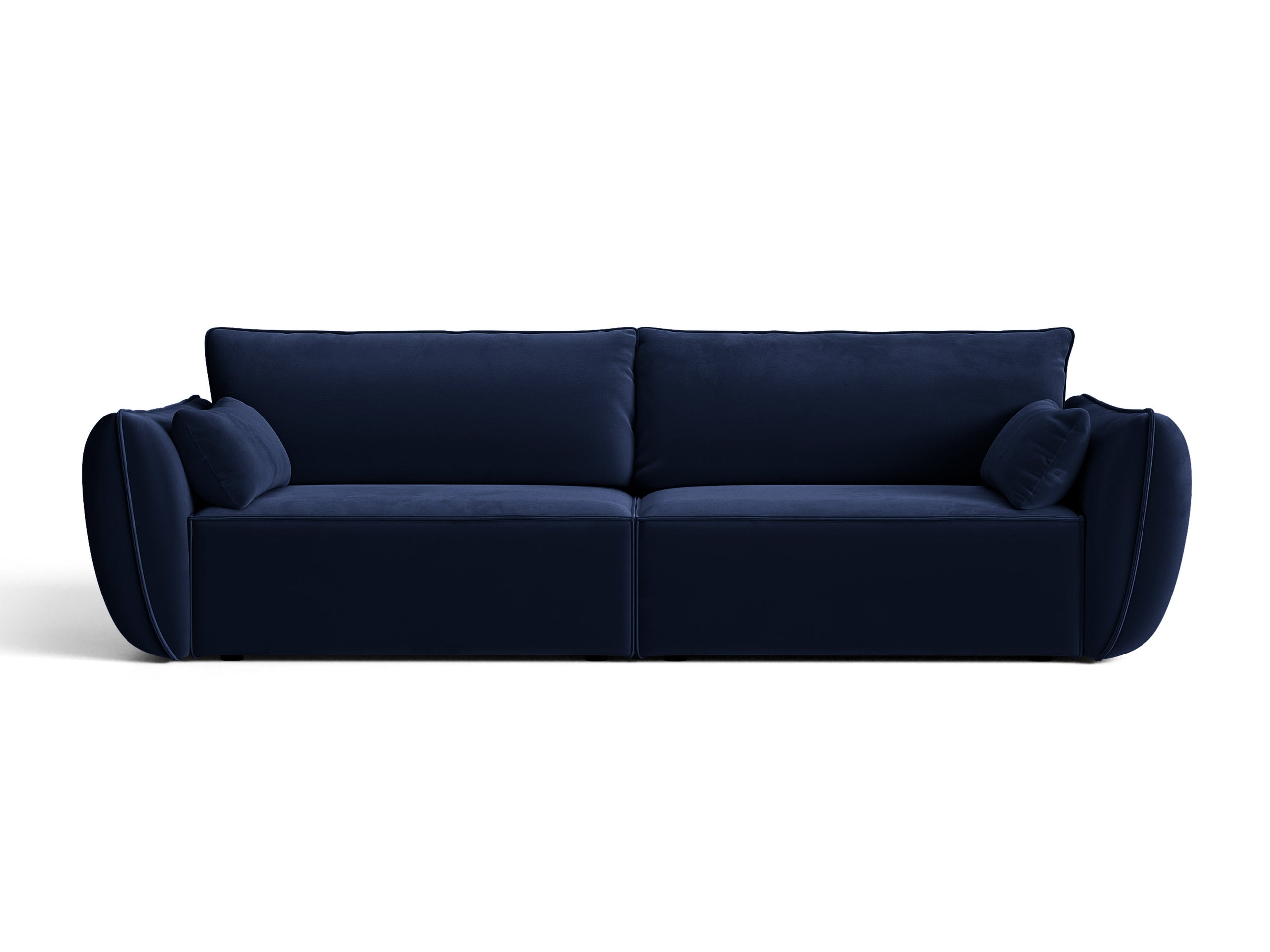 Micadoni Kaelle viacmiestna pohovka 248 × 110 cm - Zamat Bluvel (Blu86) - Kráľovská modrá