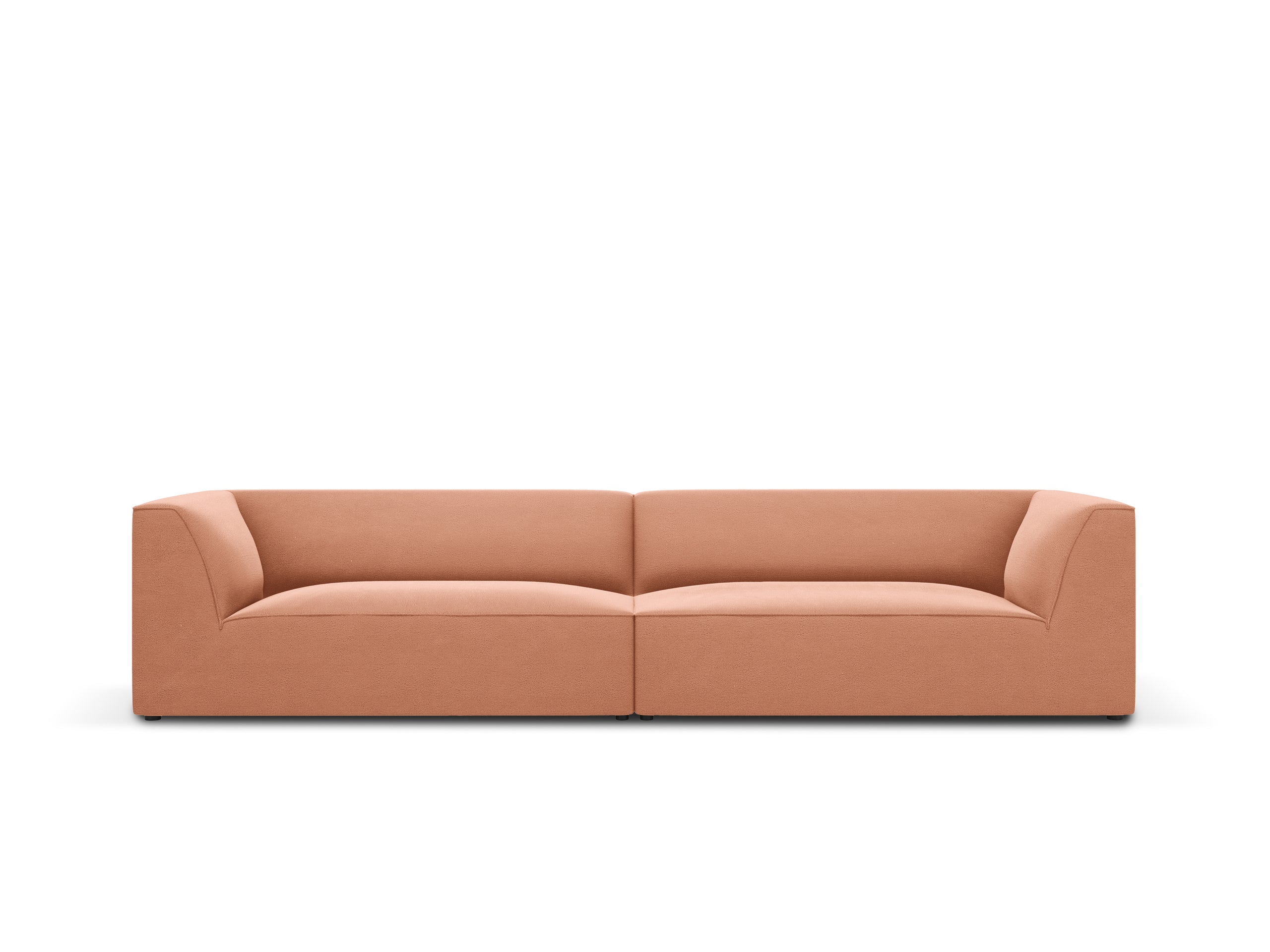 Micadoni Ruby viacmiestna pohovka 302 × 93 cm - Zamat Salvador (Sal11) - Ružová