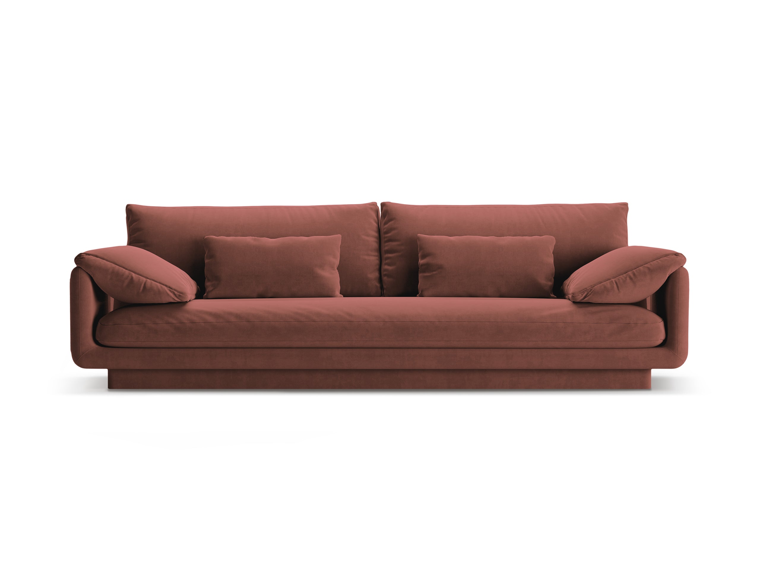 Micadoni Torino viacmiestna pohovka 250 × 103 cm - Zamat Casino (Cascuo) - Koňaková