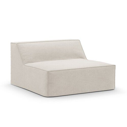 Micadoni Jodie modul sedačky bez podrúčok 100 × 99 cm - Materiál: štrukturovaná látka