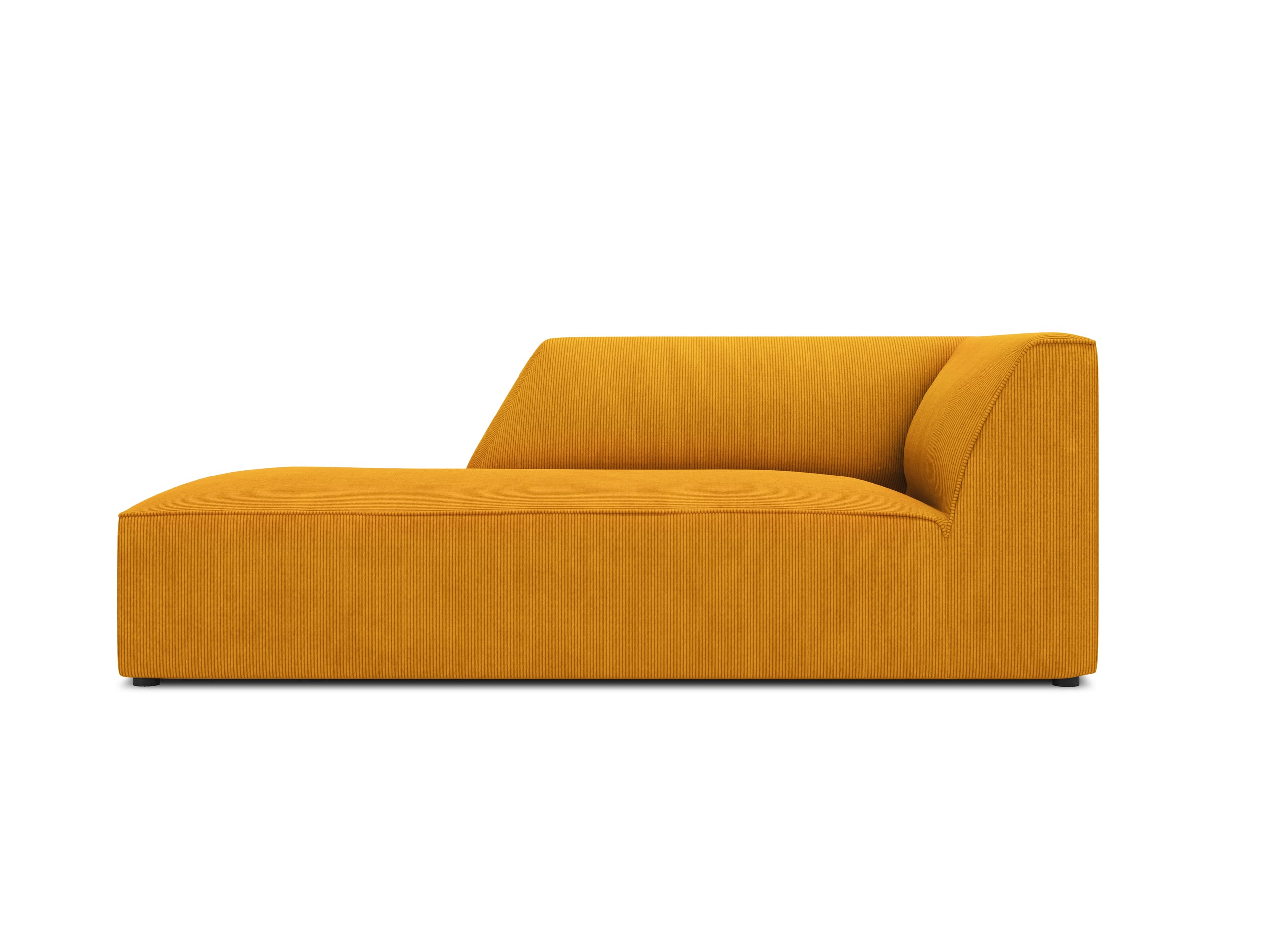 Micadoni Ruby leňoška 93 × 180 cm - Menčester Scala (Scamos) - Žltá - Ľavé prevedenie