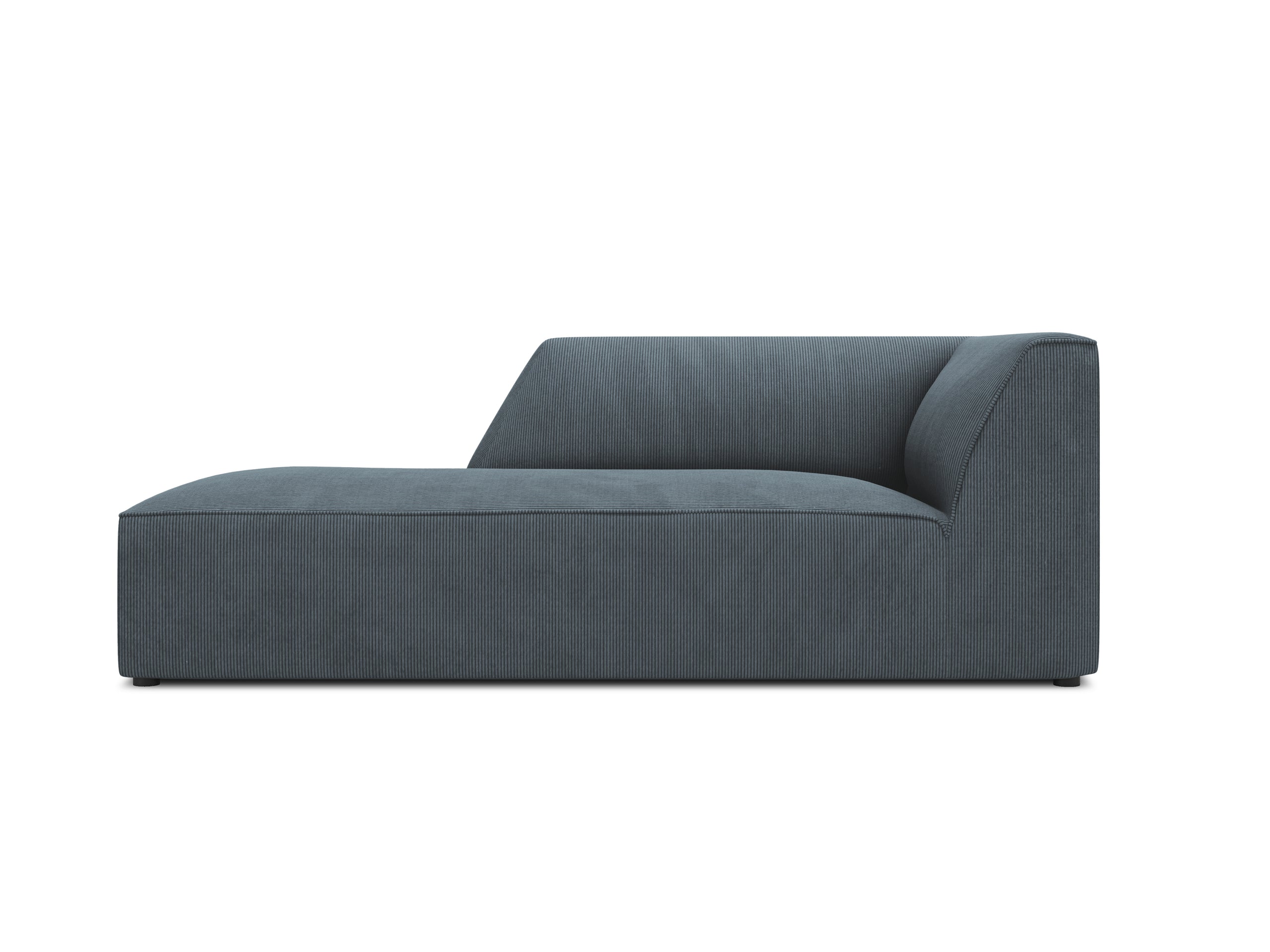 Micadoni Ruby leňoška 93 × 180 cm - Menčester Scala (Scaoce) - Modrá - Ľavé prevedenie
