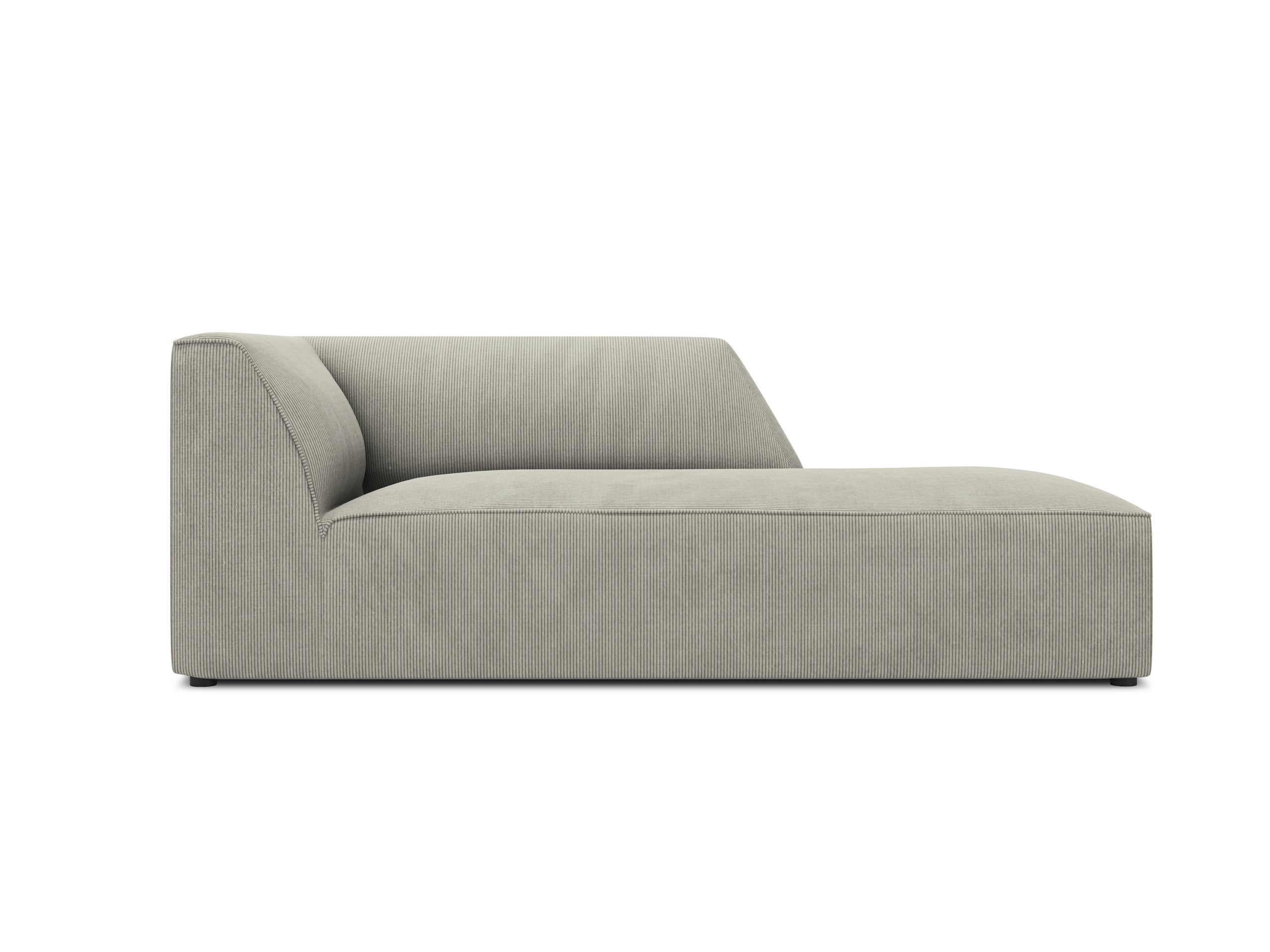 Micadoni Ruby leňoška 93 × 180 cm - Menčester Scala (Scaash) - Svetlosivá - Pravé prevedenie