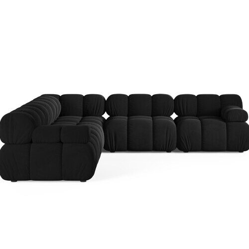 Micadoni Bellis symetrická rohová sedačka 282 × 282 cm - Materiál nôh: plast