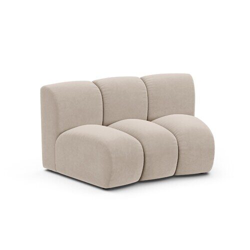 Micadoni Lupine modul sedačky bez podrúčok 154 × 95 cm - Materiál nôh: plast
