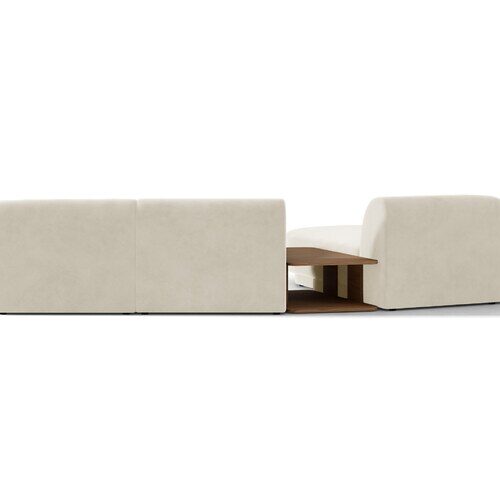 Micadoni Miley modul sedačky s podrúčkou 303 × 178 cm - Výška sedu: 40 cm