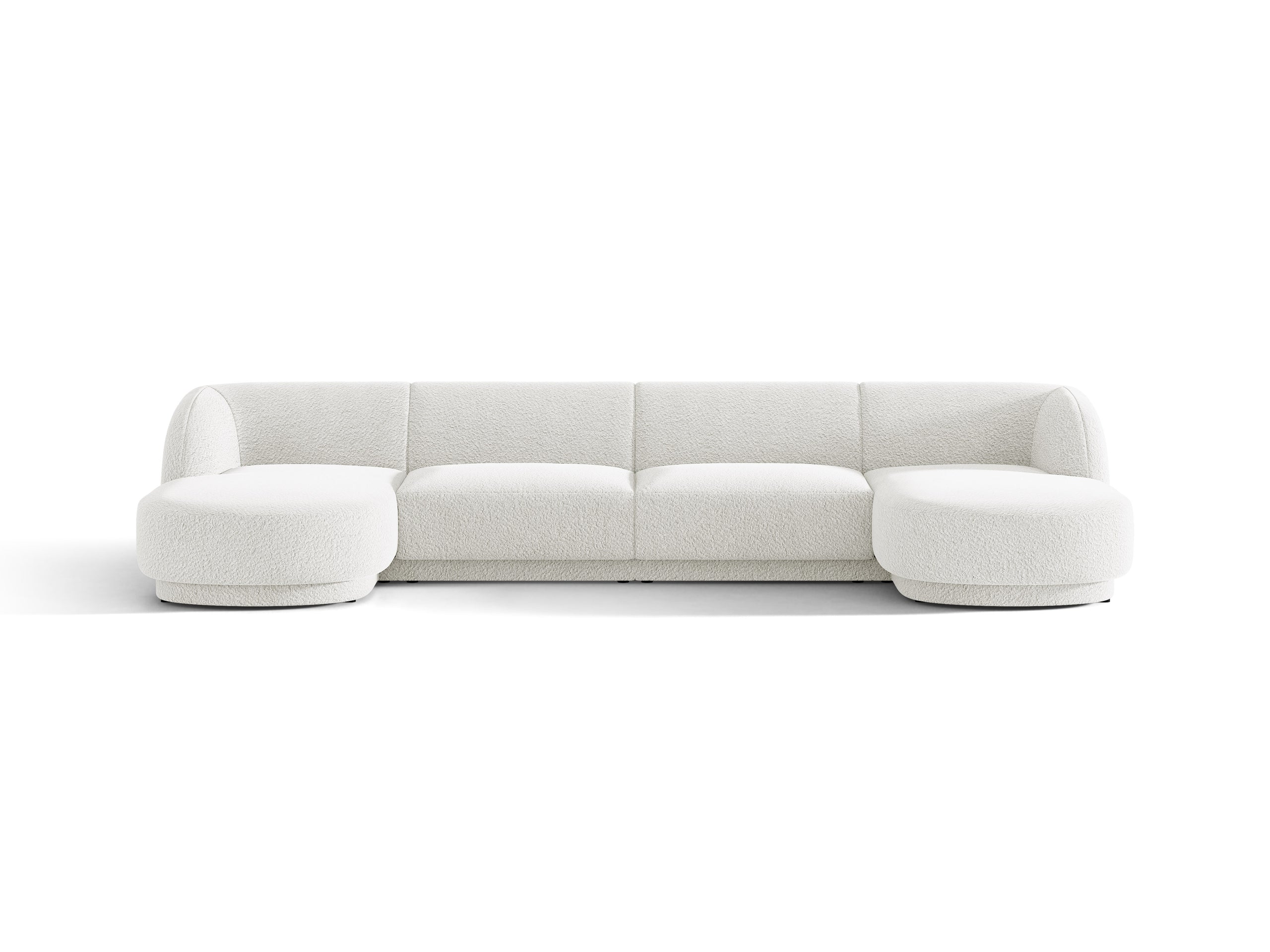 Micadoni Miley panoramatická sedačka 330 × 156 cm - Buklé Baloo (Bal2073) - Biela